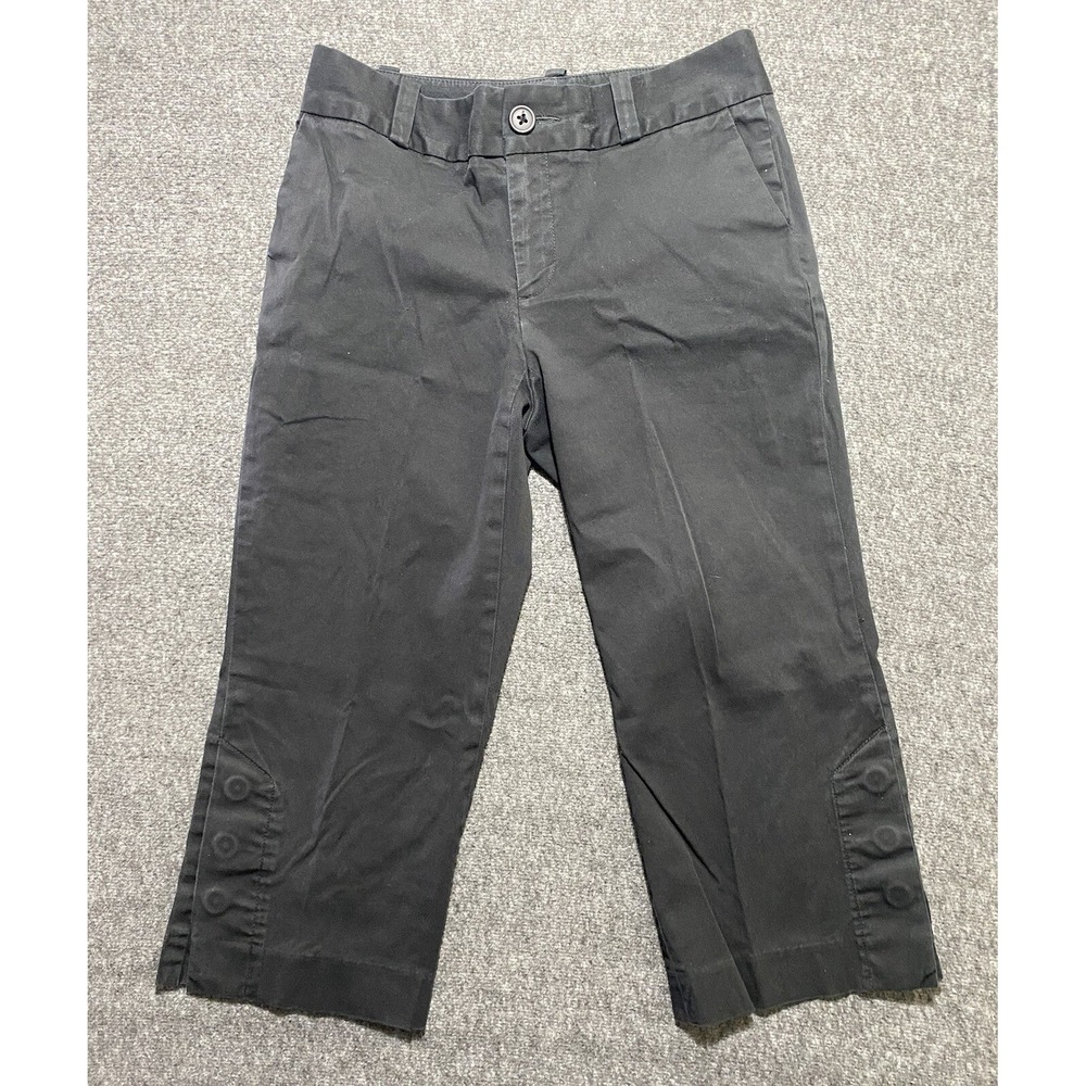 Banana Republic Slacks Stretch Black Pants RN#54023 Size 2